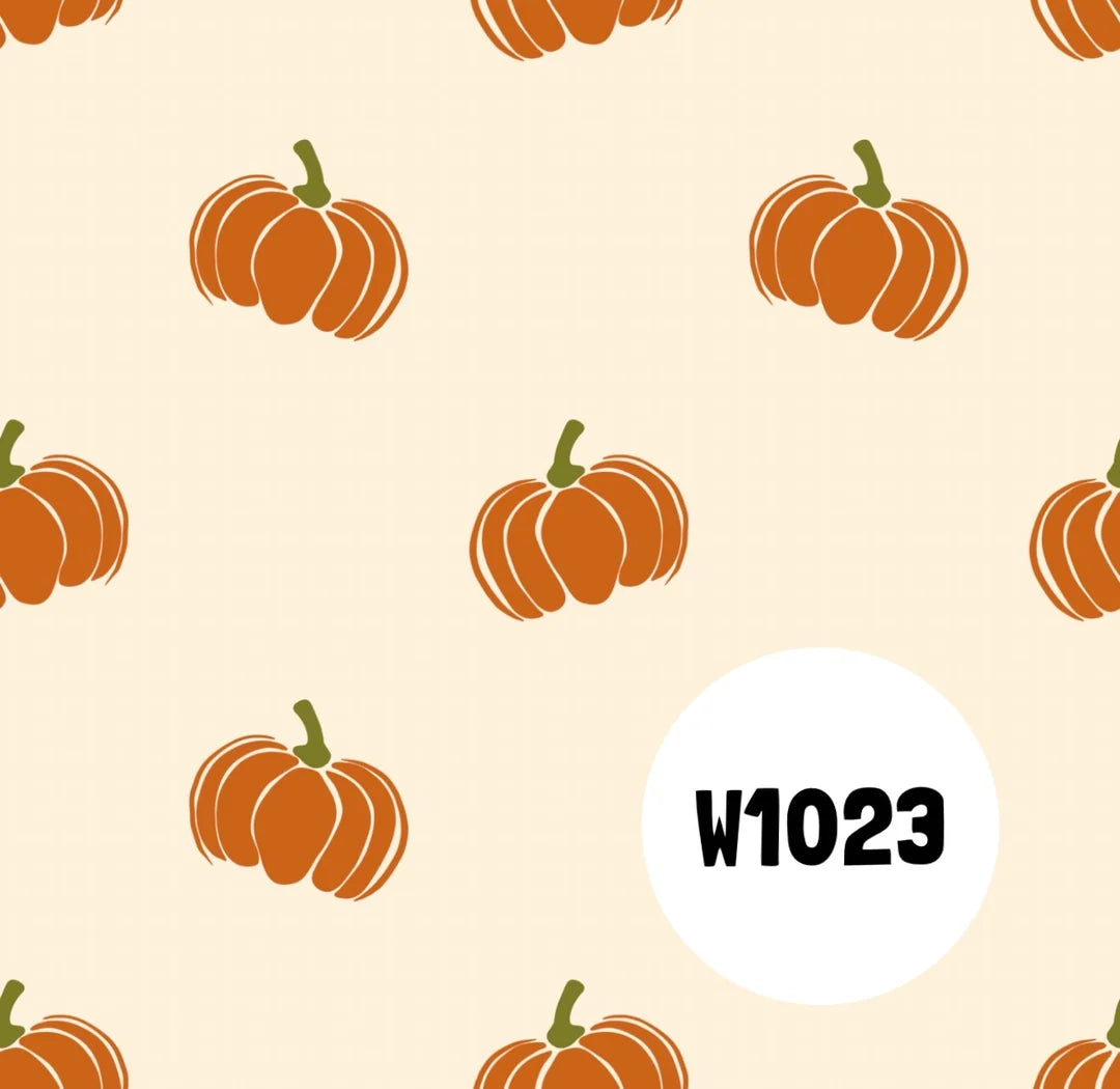 Pumpkin Waved Bows & Headwraps