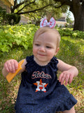 Baseball Stitches Bows & Headwraps
