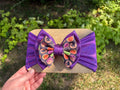 Cookies on purple holo headwrap