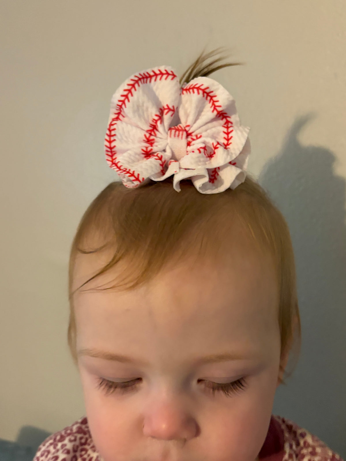 Baseball Stitches Bows & Headwraps