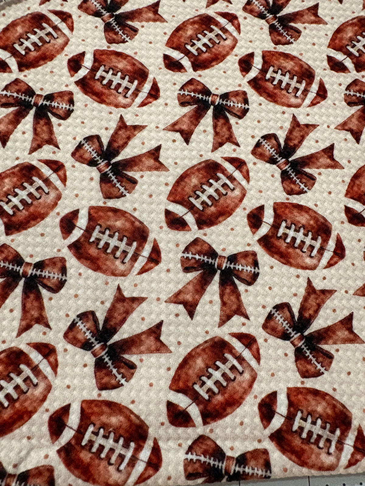 Football Bows Bows & Headwraps