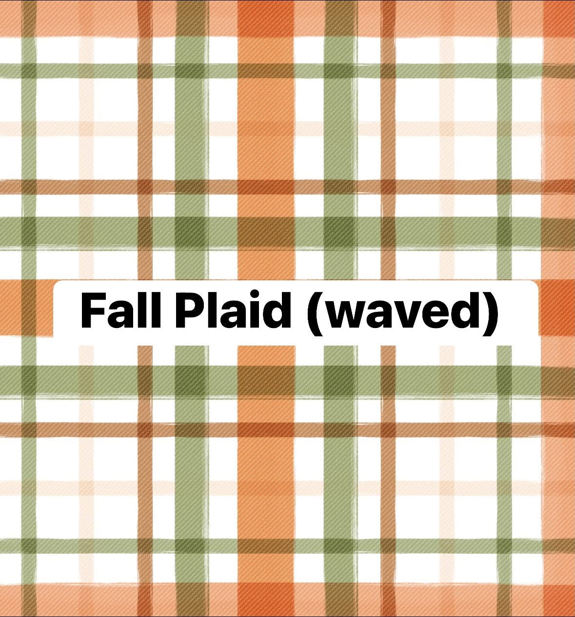 Fall Plaid Waved Bows & Headwraps
